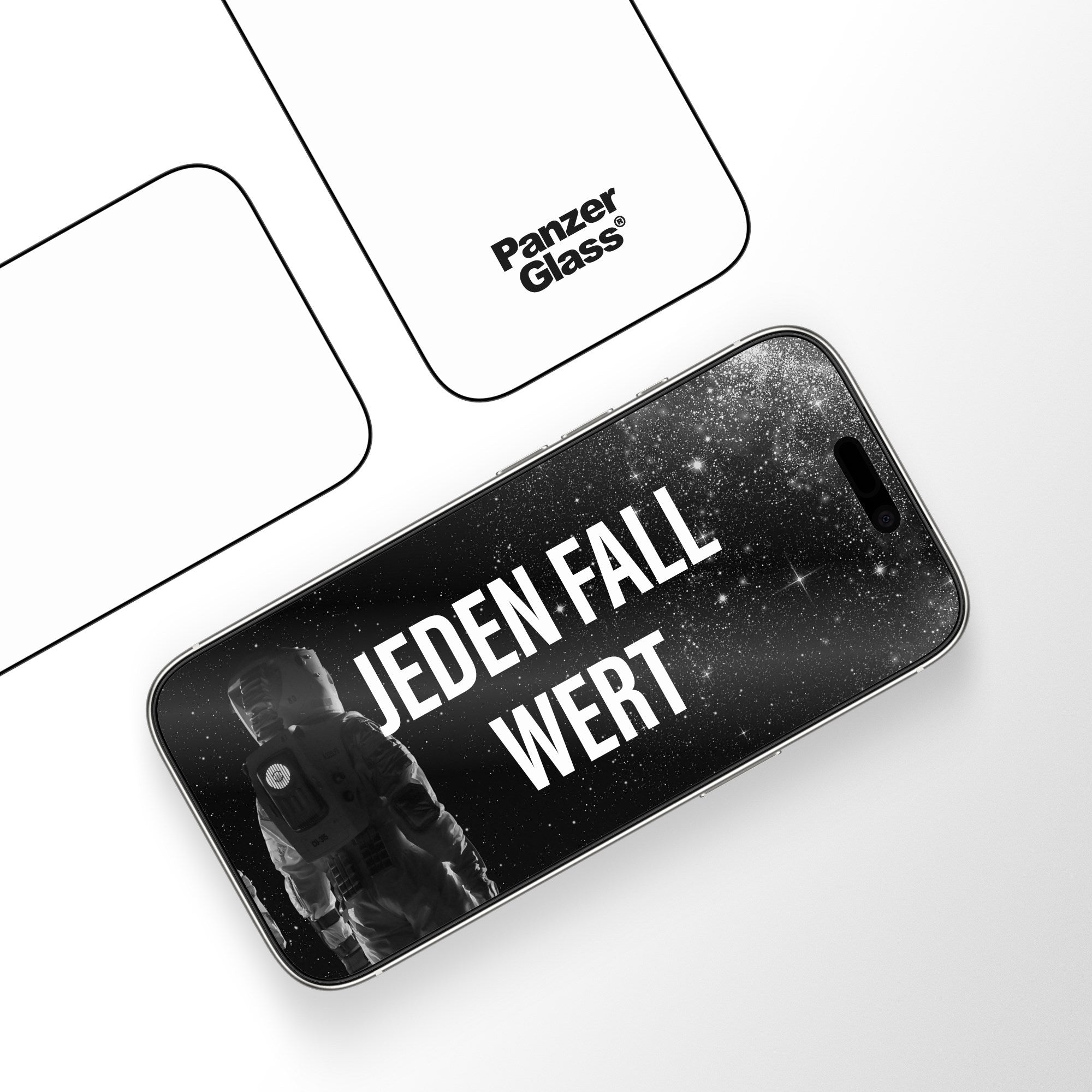 PanzerGlass® Ceramic II Displayschutz iPhone 17 Pro | Ultra-Wide Fit m. EasyAligner